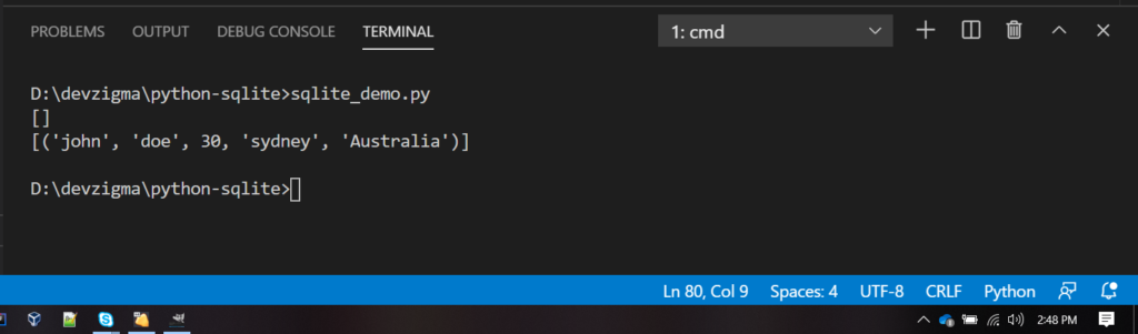 python_sqlite_crud_example_update_and_delete_data_output