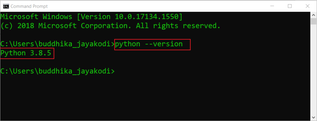 How To Check Python Version In Windows - Design Talk